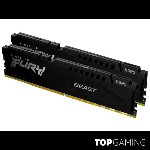 32GB DDR5 6000MHZ KIT (2x16GB) CL30, (KINGSTON BEAST) ON-DIE-ECC