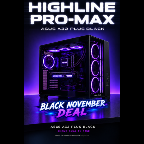 HIGHLINE-PROMAX,RYZEN-9800X3D,32G-DDR5-RAM,RTX5070-12GB,1TB-SSD,WiFi,DEEPCOOL