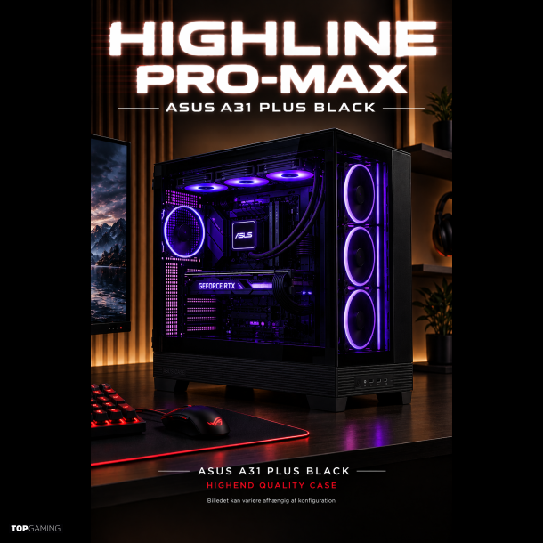 HIGHLINE-PROMAX,RYZEN-9800X3D,32G-DDR5-RAM,RTX5080-16GB,2TB-SSD,WiFi,AK500