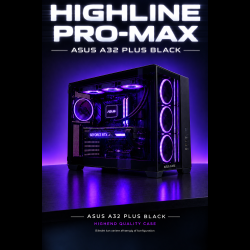 HIGHLINE-PROMAX,RYZEN-9800X3D,32G-DDR5-RAM,RTX5070-12GB,1TB-SSD,WiFi,AK500S