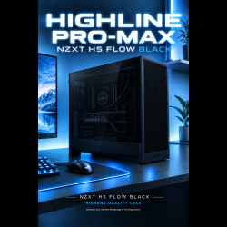 HIGHLINE-PROMAX,RYZEN-9800X3D,32G-DDR5-RAM,RTX5070-12GB,1TB-SSD,WiFi,AK500S