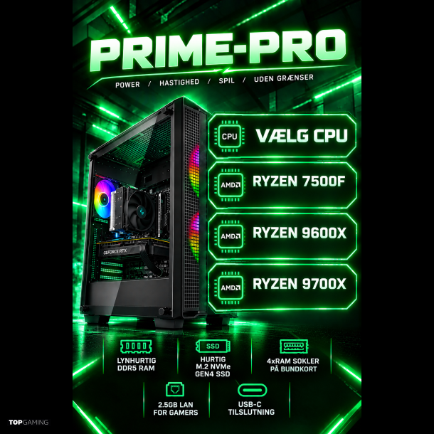 PRIMEPRO-RYZEN,16G-DDR5-RAM,RX9070-12G-GRE,1TB-SSD,PRISM-RGB