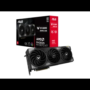 Grafikkort, ASUS Radeon RX 9070 XT TUF OC - 16GB GDDR6 RAM
