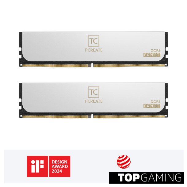 32GB DDR5 6000MHZ KIT (2x16GB) CL30, T-CREATE, ON-DIE-ECC