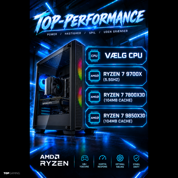 TOP-PERFORMANCE,RYZEN7,16G-DDR5-RAM,RX9070XT-16GB,1TB-SSD,DEEPCOOL