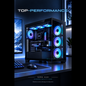 TOP-PERFORMANCE,RYZEN7-9700X,16G-DDR5-RAM,RX9060XT-8GB,1TB-SSD,DEEPCOOL