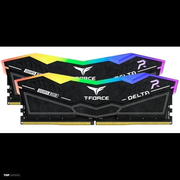 32GB DDR5 6400MHZ KIT (2x16GB) CL40, T-FORCE, DELTA RGB, ON-DIE-ECC